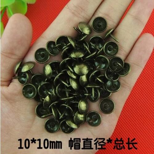 Antique Tacks Iron Decorative Upholstery Tacks bronze Bronze decorative sofa bubble nail 10mm*10mm