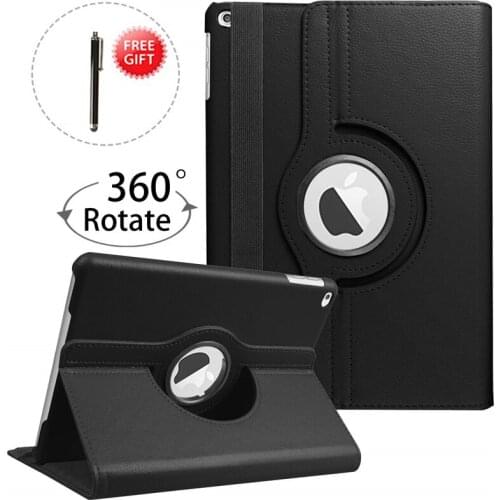 Ipad Case for iPad air1 9.7 " cover and Case for iPad Pro10.5"10.2"Cover 2020/2019 360 Degree Rotating pu Leather Smart Holder
