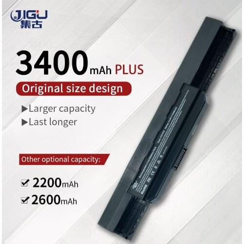 JIGU Laptop Battery For ASUS Pro4J X84SL K54H 07G016H31875 K53U A41-K53 A43 X53SV PRO5N X84 P53E Series A83 X8LY A32-K53