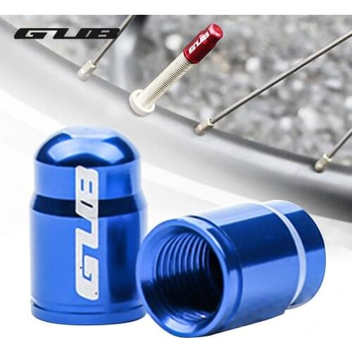 50Pcs Bicycle Aluminum Alloy French/American Tire Valve Caps Dustproof Covers bouchon de valve accessori mtb tubeless