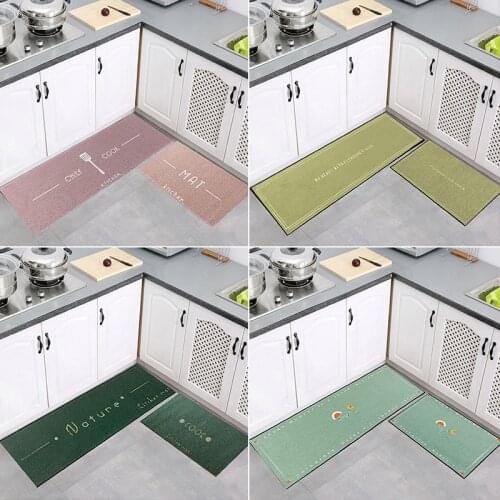 Modern Kitchen Mat Non-slip Floor Mat Bedroom Entrance Doormat Home Hallway Rug Decoration Living Room Carpet Anti-Slip Rug