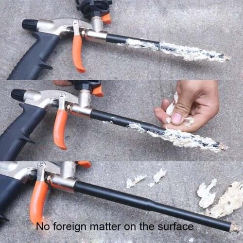 Metal Polyurethane Foam Sealant Special Gun PU Foam Gun Grade Expanding Spray Application Applicator Length 32cm