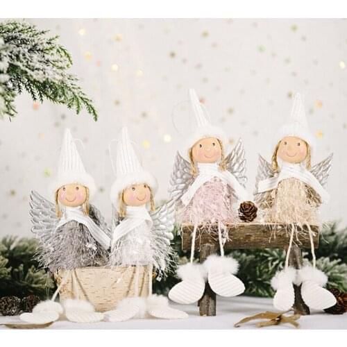 Lovely Angel Doll Christmas Decoration Pendant Christmas Tree Hanging Ornament Christmas Decoration For Home