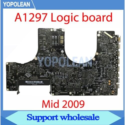 Original A1297 2.8Ghz laptops Motherboard 820-2610-B For Macbook Pro 17" A1297 Logic Board MC226 2009 Years