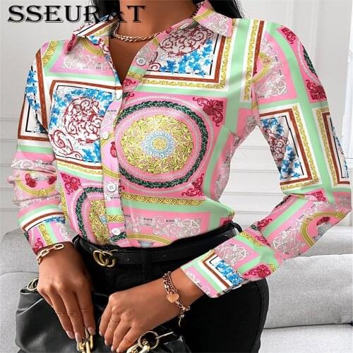 SSEURAT Women's Printed Shirts