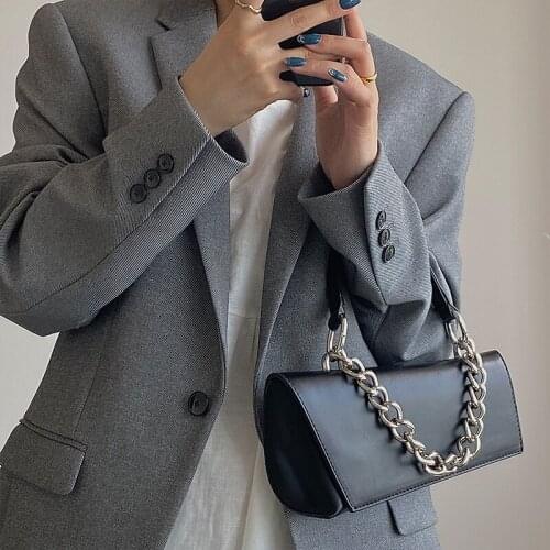 Niche design irregular shaped handbags new style 2021 fashion personality chain shoulder messenger bag tide