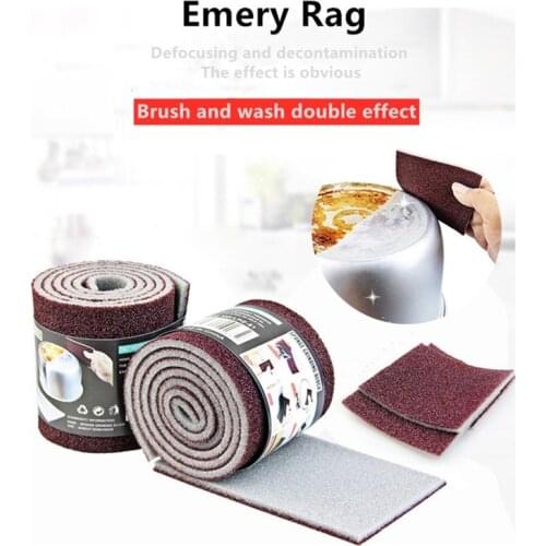 Super strong decontamination sponge emery sponge rag magic strong decontamination rag kitchen cleaning sponge tool