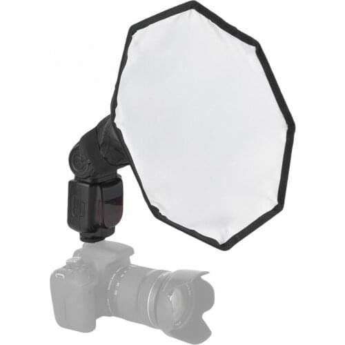 Light diffuser 30cm Universal Mini Portable Softbox Diffuser for Flash Speedlite Speedlight mini Flash Diffuser softbox