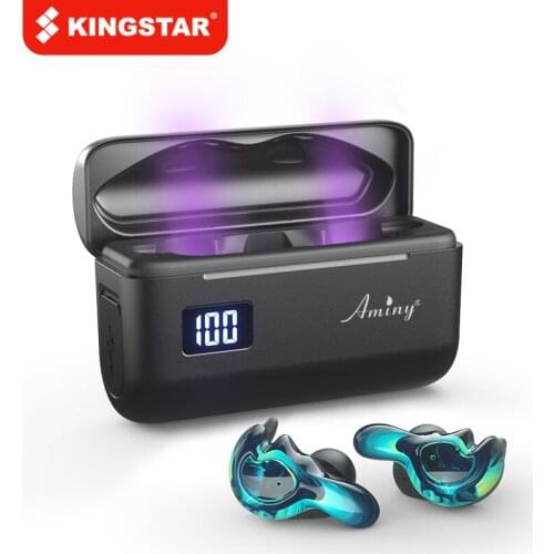 KINGSTAR Tws Wireless Earphones Bluetooth HiFi in Ear Headphones Noise Cancelling Ports Running Headset 5.0 Gaming Headsets