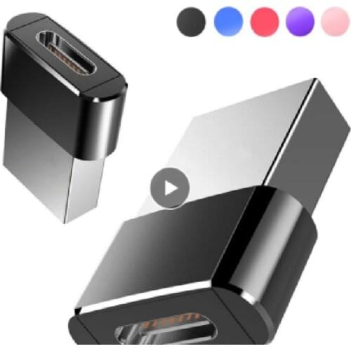 Universal Usb To Type C Adapter For Android Mobile Mini Type-C Splitter Smartphone USB C Connectors OTG Converter Data Cables