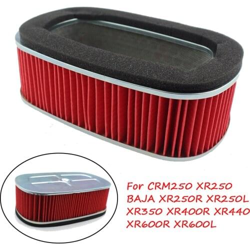 Motor Air Intake Filter Cleaner Element Air Filter For Honda CRM250 XR250 BAJA XR250R XR250L XR350 XR400R XR440 XR600R XR600L