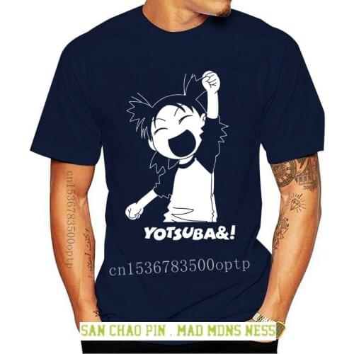 Yotsuba&! Yotsuba to! Yotsuba Koiwai Cute Anime Manga T shirt Tee New T Shirts Funny Tops Tee New Unisex Funny Tops
