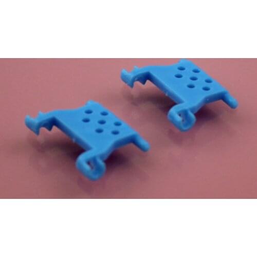 10pcs Soft blue hinge plastic hinge battery lock piece tank strip piece