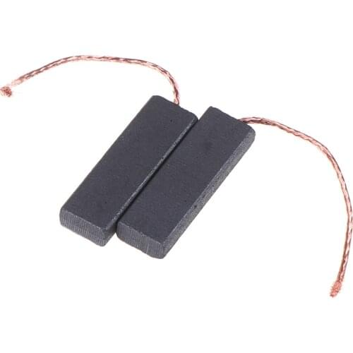 2/4pcs Black Carbon Brush Motor With 70mm Length Lead For Washing Machine High Quality 5*13.5*40mm