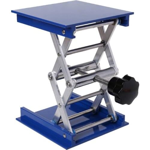 4\"x4\" Aluminum Router Lift Table Woodworking Engraving Lab Lifting Stand Rack K9FA