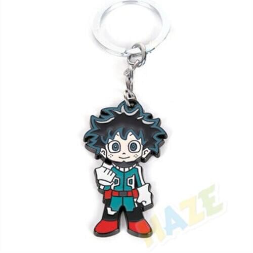 Anime My Hero Academia Midoriya Izuku Keychain Pendant Figure Model New