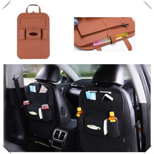 Car supplies felt auto seat storage bag miscellaneous finishing for Audi A4 Avant A4 Cabriolet A6L A8L