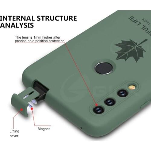 GKK For Huawei Honor 9X Global P Smart Z Y9 Prime Case Liquid silicone Lifting Camera Protection Soft Cover For Honor 9X Global