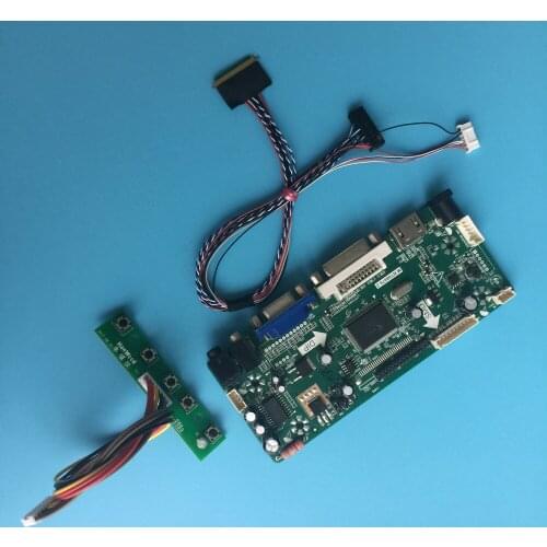 Kit for B116XW01 V1 Monitor Panel DVI HDMI LCD VGA 11.6" LED DIY 1366X768 M.NT68676 40pin Controller board AUO Display