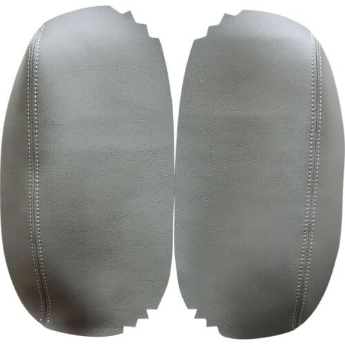 Center Console Armrest Lid Cover for Honda Acura RL 2005 2006 2007 2008 2009 2010 Gray PU Leather