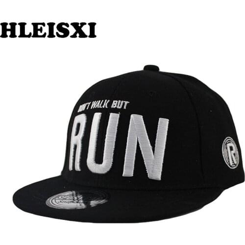 HLEISXI Top Fashion Children Baseball Cap Summer Sun Kids Caps Adjustable Run Letter Boys Hat For Girls Bonnet Hip Hop Gorros