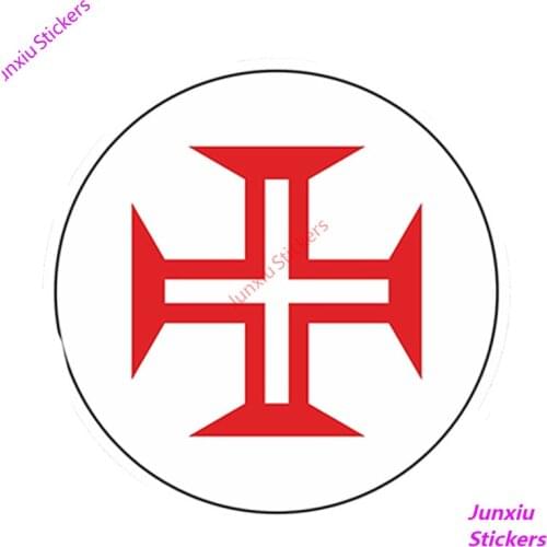 Portugal Air Force Roundel Sticker Decal Motorcycle Bumper Guitar Laptop Bodywork Windshield Waterproof Decoration KK 13*13cm