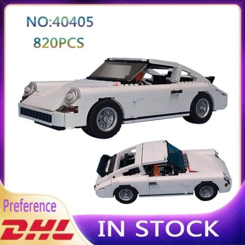 2021 New MOC-40405 820pcs 911 Hypercar Super Racing Car Fit Lepinings High-Tech Model Building Blocks Kids Toys Birthday Gifts