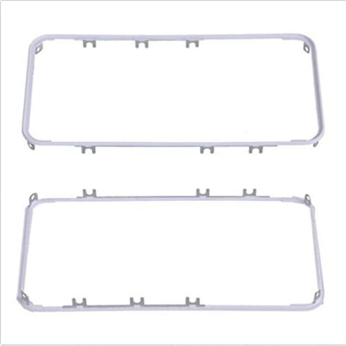 10pcs/lot OEM Black White LCD & Touch Screen Frame Front Bezel Bracket Holder for iPhone 4 4G 4S with Glue( Not 3M sticker)