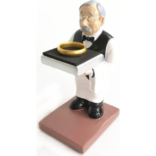 Jewelry Frame Crafts Creative Resin Houseware Decoration Home Decoration Old Housekeeper Watch Stand