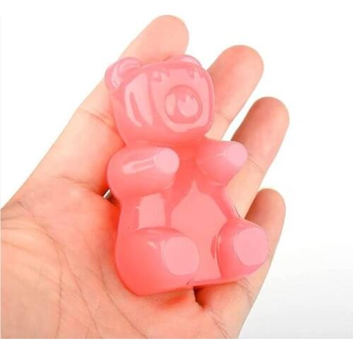 Gummy Bear Candy Silicone Mold Cake Chocolate Fondant Resin Pendant Jewelry DIY 97QE
