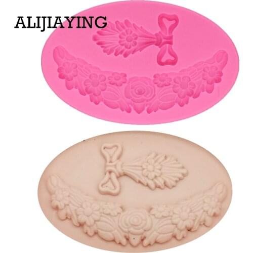 M1267 1Pcs Flowers Silicone Mold Fondant Mould Cake Decorating Tool Chocolate Gumpaste Mold, Sugarcraft, Kitchen Accessories