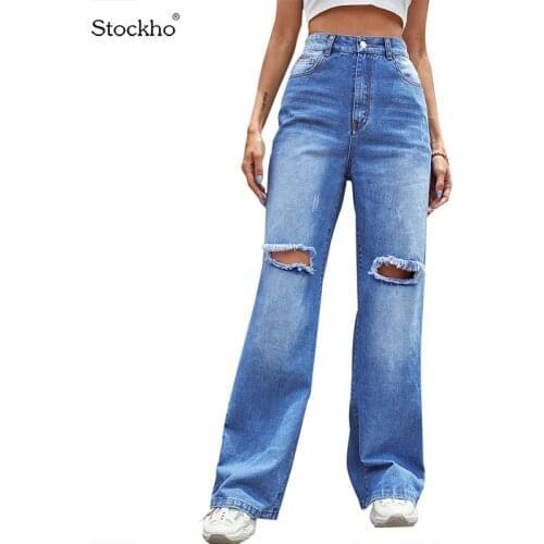 Женские прямые джинсы Stockho China At AliExpress