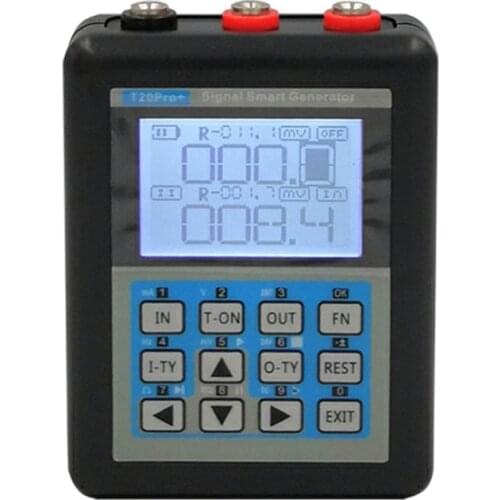 Precision mV mA 0-10V 0-20mA Loop Frequency Generator RTD PT100 Thermocouple Temperature 0-10KHz PWM Pulse Frequency Calibrator