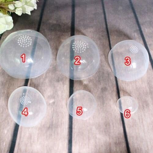 1/3 1/4 1/6 1/12 BJD Silicone Headgear for BJD doll Silica Gel Hair wigs Cover 6 Sizes for Choose