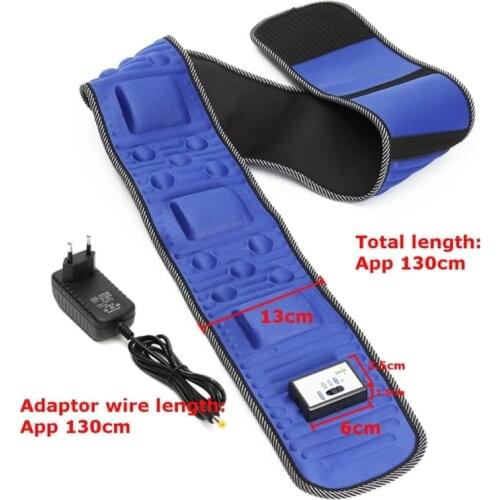 2021 New Electric Slimming Belt 5 Motor Fitness Massage Vibration Weight Loss Stimulator