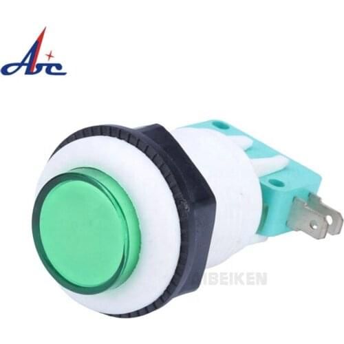 50PCS PBS-29 27mm 16A 250VAC push button with micro switch