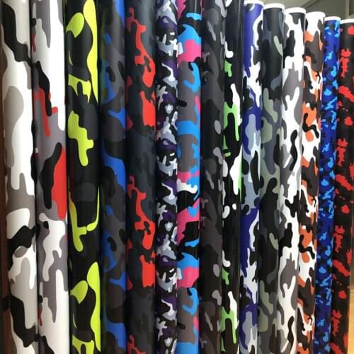 50cm*10m Sticker Bomb Car Wraps Foil Graffiti Camouflage Vinyl Car Wrapping Camo Vinyl Film Roll Sticker Decal Console Computer