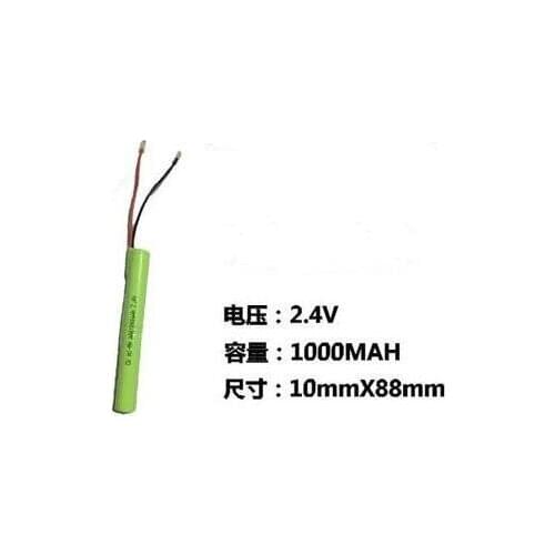 Free ship 2.4V AAA 1000mAh ni-mh battery Rechargeable battery pack