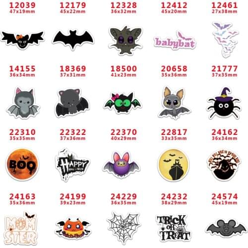 Choshim brand 10 Pcs Planar Resin flatback Horror Movie for DIY hairbow accessory decoration PR 12039