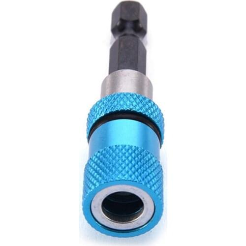 1/4Inch Quick Release Magnetic Drill Screw Hex Shank Drywall Screw Bit Holder Handle Screwdriver Bit Long Extention Holder