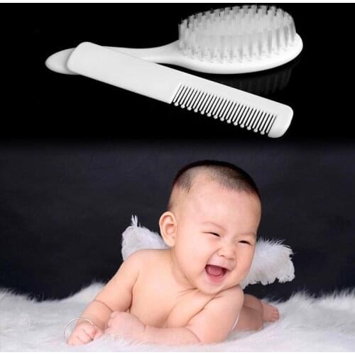 ABS Baby Hairbrush Newborn Hair Brush Infant Comb Head Massager For Boys And Girls