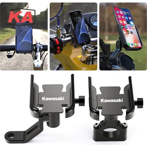 For KAWASAKI Versys650 Versys1000 Versys 650 1000 Versys-X300 Parts Motorcycle Handlebar Mobile Phone Holder Navigation Stand
