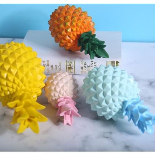 European-style Pineapple Home Furnishing Ideas, Modern and Simple Soft Decorations, Pineapple Resin Handicraft Ornaments