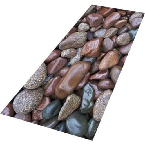 Bedroom Soft Stone Carpet Entry Non-Slip Mats Bathroom Absorbent Mat Machine Wash Polyester Yoga Mat FPing