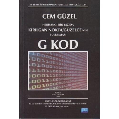 Any One Article In A Fragile Point-Güzelce'nin Found G Code. Cem Beautiful. Nobel the Academic Publishing