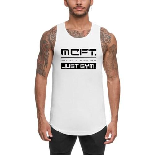 New Fashion Gym Workout Fitness Summer Casual Sports Mesh Tank Top Men Clothing Bodybuilding Singlets Sleeveless Quick Dry Vest