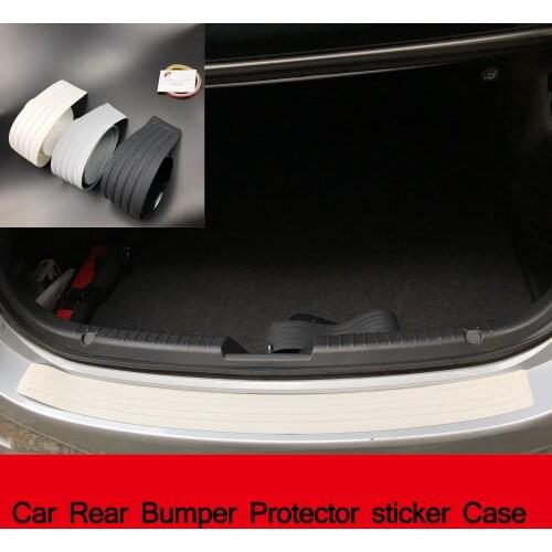 Car Bumper Protector sticker For Skoda Octavia Yeti Roomster Fabia Rapid Superb KODIAQ Citigo KAMIQ KAROQ SCALA VISION X