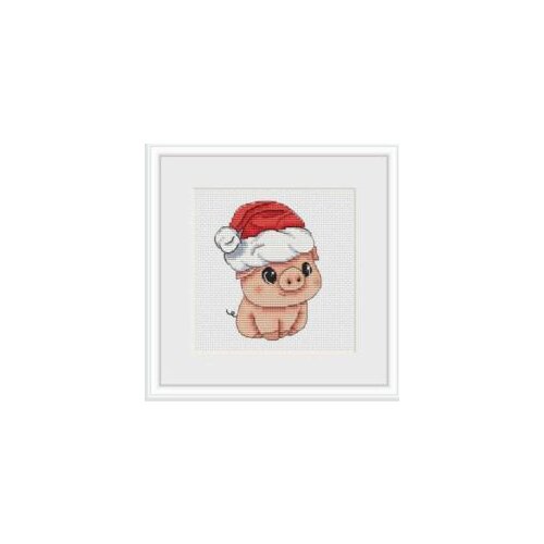 New Year Christmas Pig MM200104 cross stitch 11CT 18ct 14ct cotton thread embroidery DIY handmade needlework