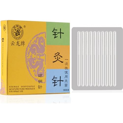 Non-Disposable Silver Handle Acupuncture Needle 500 Reusable Sterile Disposiple Acupuncture Needles For Single Use