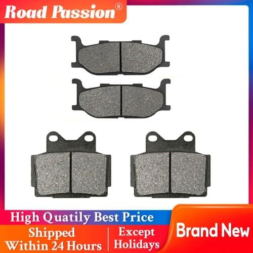 Road Passion Motorcycle Front and Rear Brake Pads For YAMAH XJ600S XJ 600 S Seca XJ600N XJ 600 N